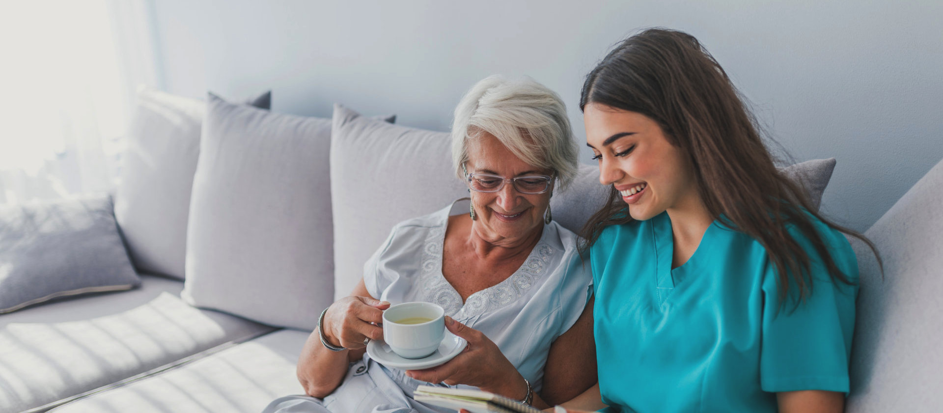 image of two women smiling