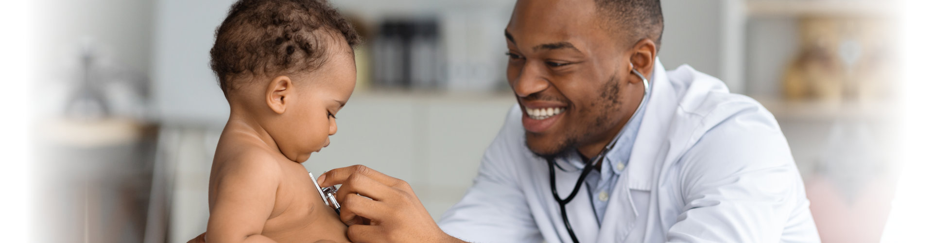 Doctor Doing Check Up to a baby